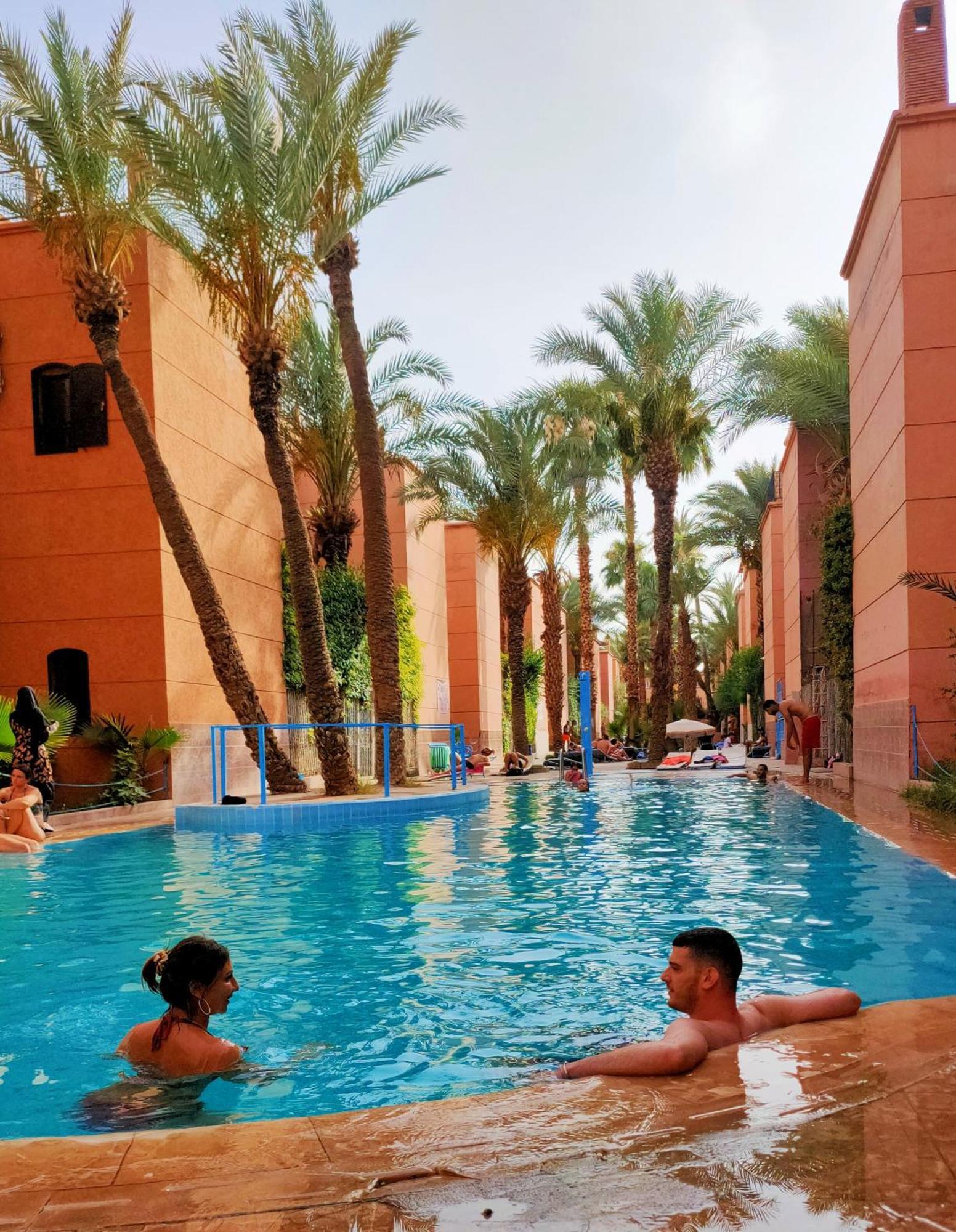 Riad Zahra Marrakech Piscine Марракеш Экстерьер фото